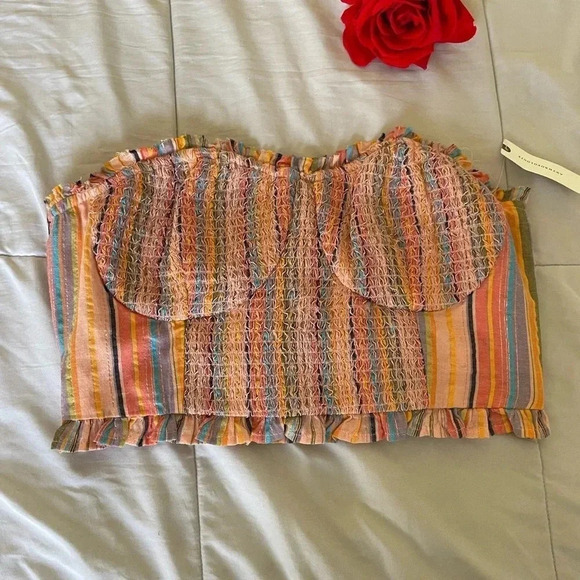 Anthropologie Pilcro kitted crop top - Picture 5 of 13